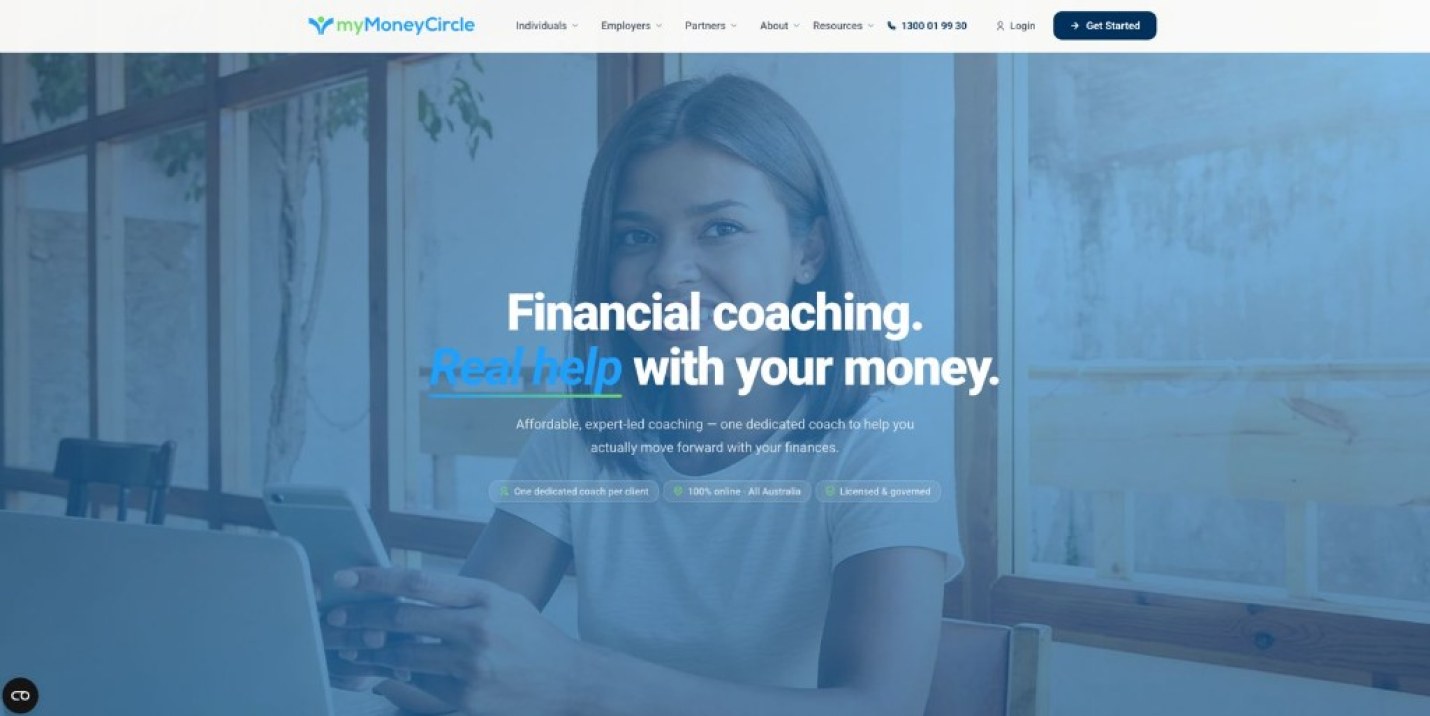 My Money Circle website screenshot